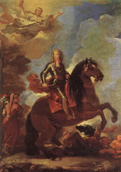 Equestrian Portrait of Charles II, Luca Giordano